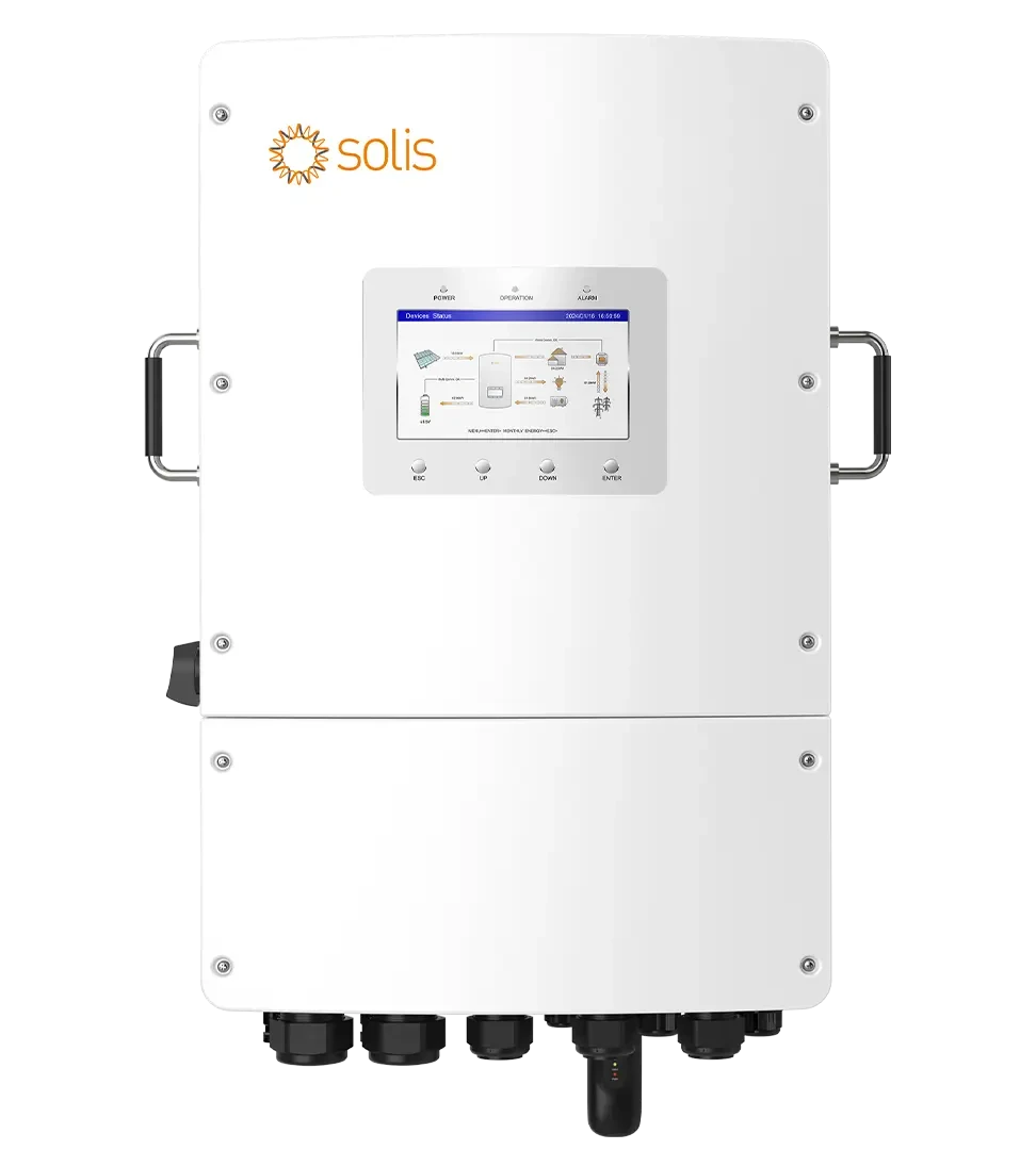 15KW Solis IP66 Solar Hybrid Inverter | S6-EH3P15K02-NV-YD-L